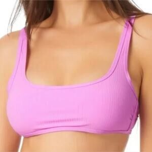 California Waves Bralette Swim Bikini Top in Orchid